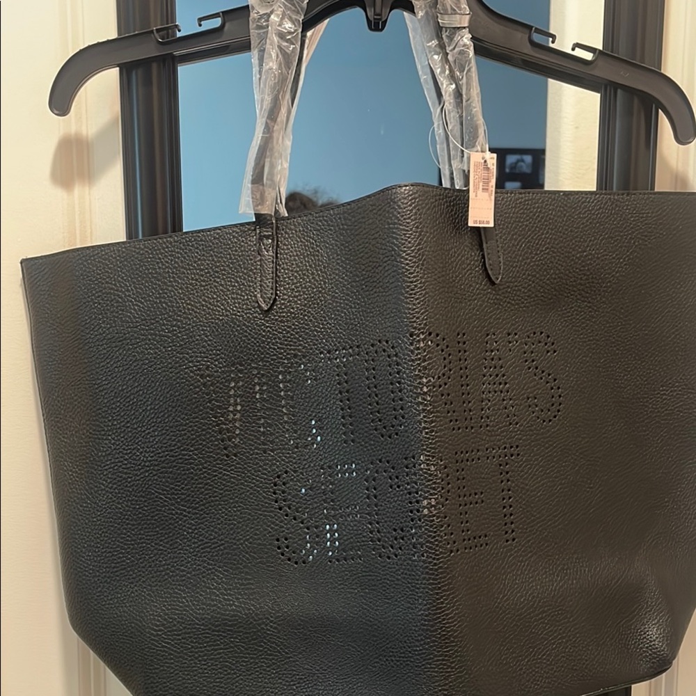 Victoria's Secret Black Tote Bag